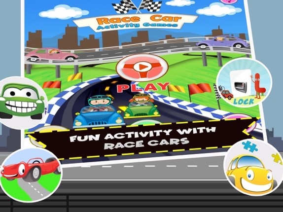 Learn ABC Car Coloring Games Image