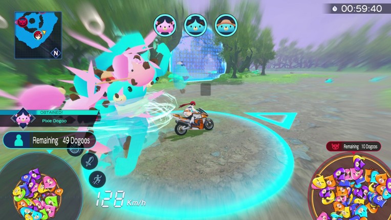 Neptunia Riders VS Dogoos screenshot
