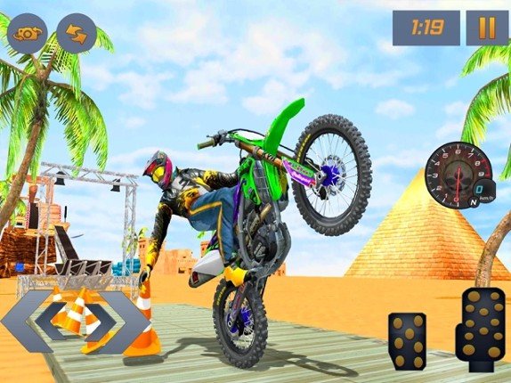Off-road Dirt Bike Racing Game screenshot