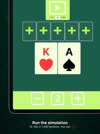 Poker Odds – Simulator screenshot