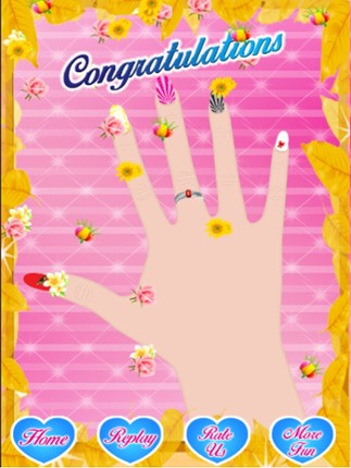 Princess Nail Salon - Nail art design and dress up game for kids Image