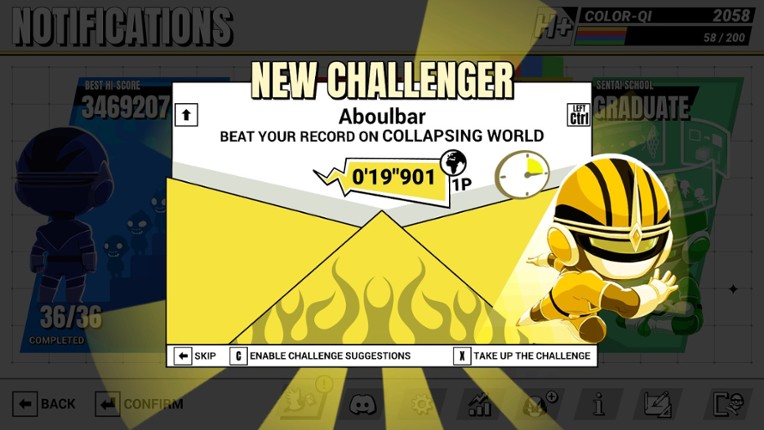 QUADRICOLOR: Ultra Sentai Color Ranger screenshot