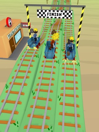 Rail Wars 3D screenshot