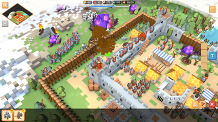 RTS Siege Up! PC Multiplayer PvP Co-op Strategy Image