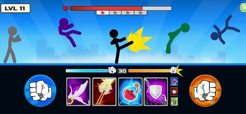 Stickman Fighter : Death Punch screenshot