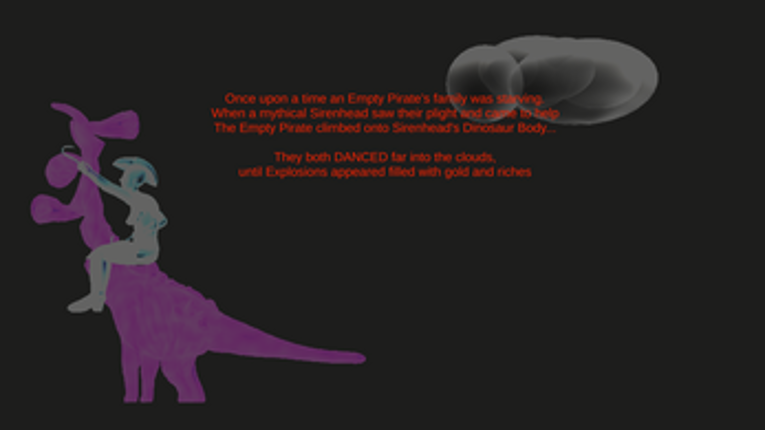 The Mythical Sirenheadosaurus and the Empty Pirate Image