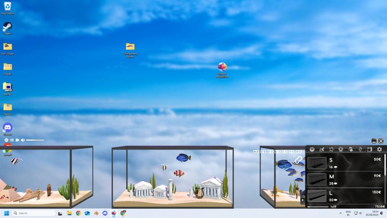 Window Aquarista screenshot