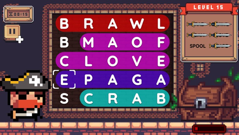 Word Quest Pirates screenshot