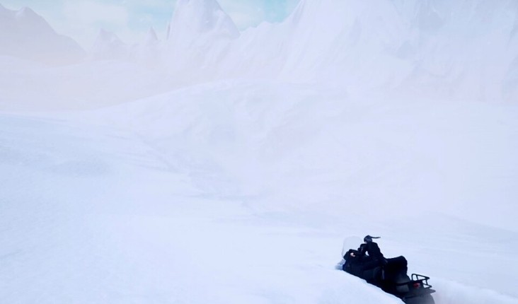 ポーラー エクスプローラー: 北極への VR そり遊び screenshot