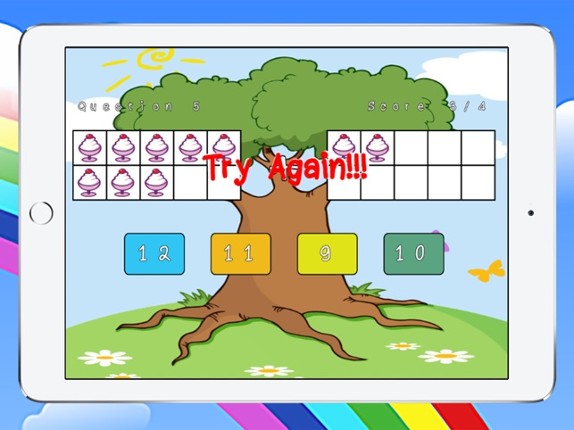 Addition game 1st grade educational math practice Image