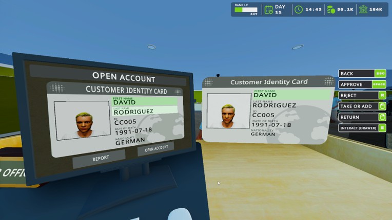 Bank Simulator screenshot