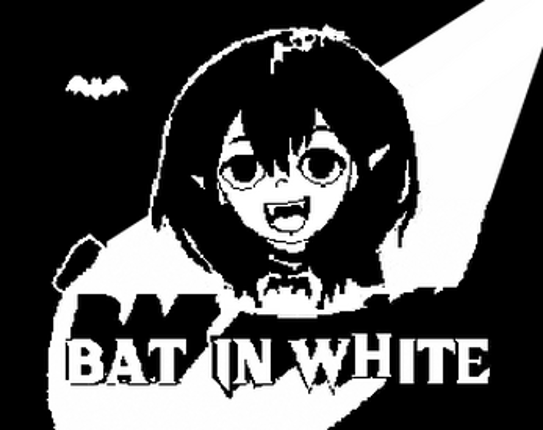 Bat in White Image
