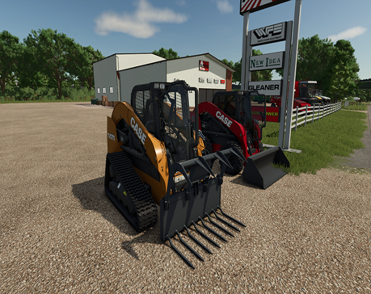 CASE SV280 & TV370 Skidsteer Pack FS25 Image
