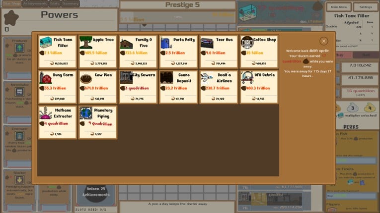 Dookie Clicker screenshot