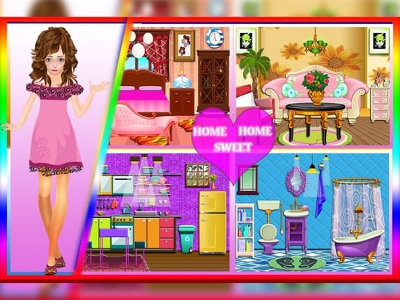 Dreamy Doll House Decoration screenshot