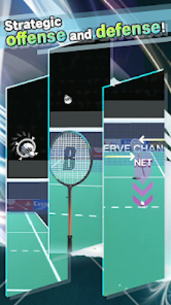Badminton3D Real Badminton screenshot