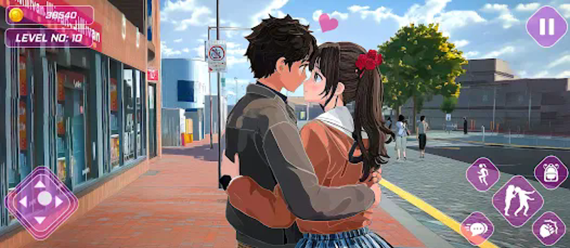 Romantic Love Life Anime Games Image