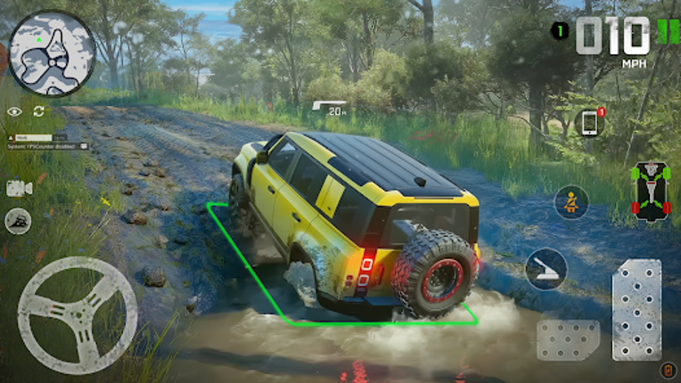 4x4 Jeep Driving Sim Game 3D screenshot