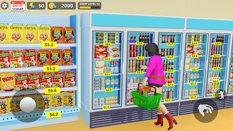 Supermarket Simulator 3D Game screenshot