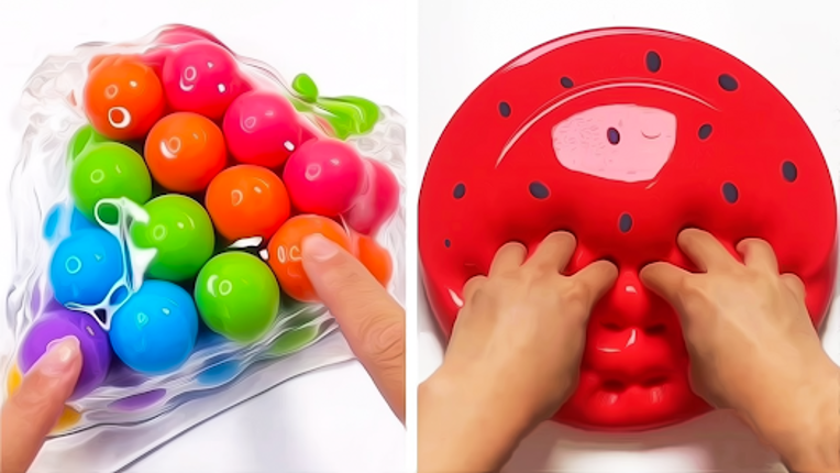 ASMR Slime Simulator DIY Games screenshot