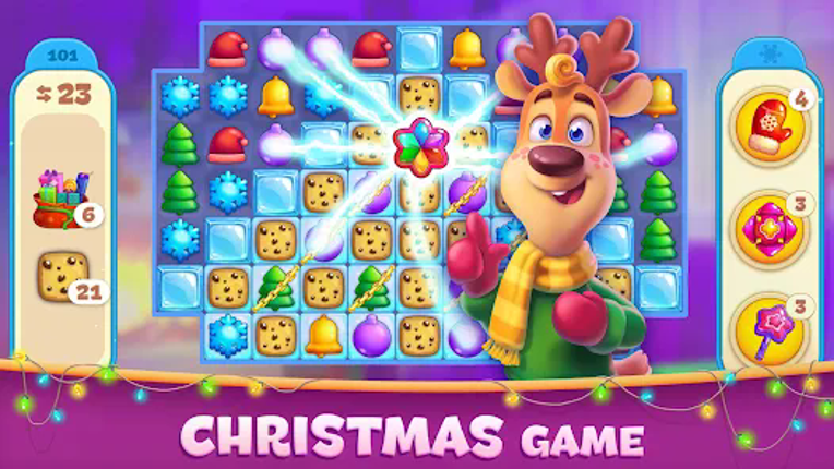 Christmas Sweeper 4 - Match-3 screenshot