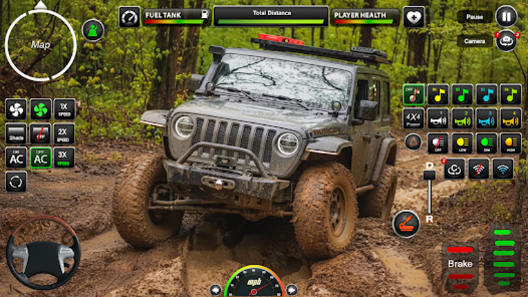 Offroad Mud Jeep Simulator 3d screenshot