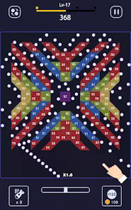 Bricks Breaker - brick game screenshot