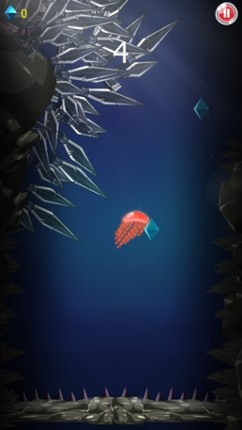 Jelly Fish Deep Blue Sea Diver In Ocean Saga Quest Image