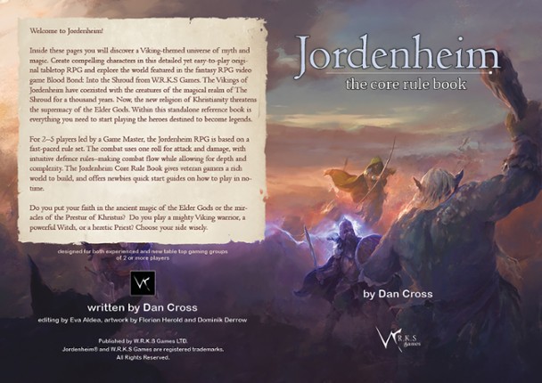 Jordenheim RPG - The Core Rule Book Image