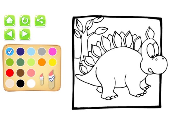 My Dino Coloring Book For Kids And Toddler Game screenshot