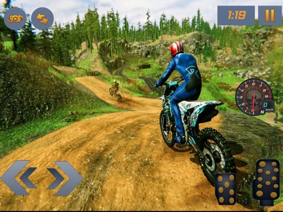 Off-road Dirt Bike Racing Game screenshot