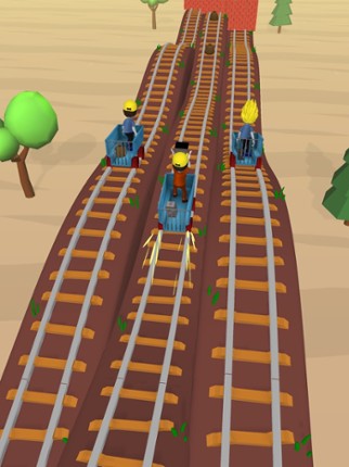 Rail Wars 3D screenshot