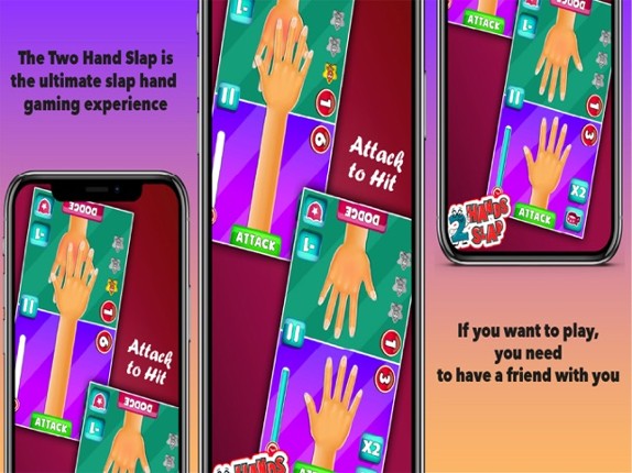 Red Hand Slap Two Player Games screenshot
