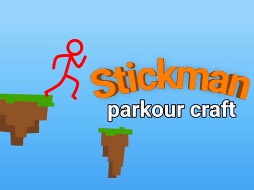Games like Stickman parkour craft