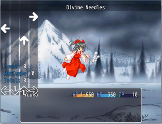 Touhou: Loving Fists of Winter, Yuuka x Letty. Image