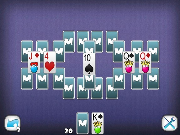 TriPeaks Solitaire Classic screenshot