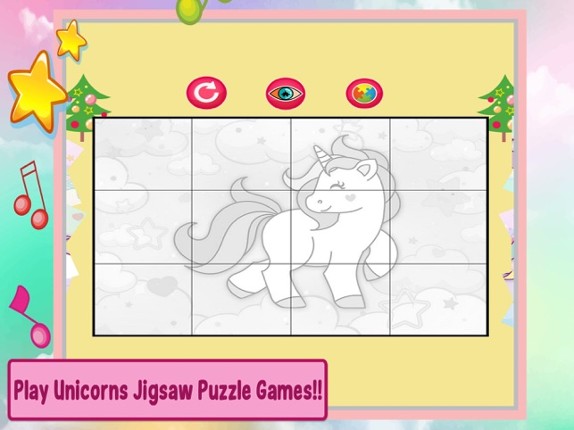 Unicorn Coloring Games - Art screenshot