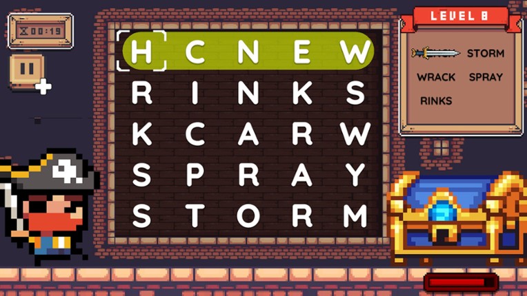 Word Quest Pirates screenshot