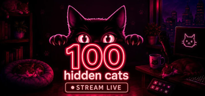 100 Hidden Cats Stream Live Image