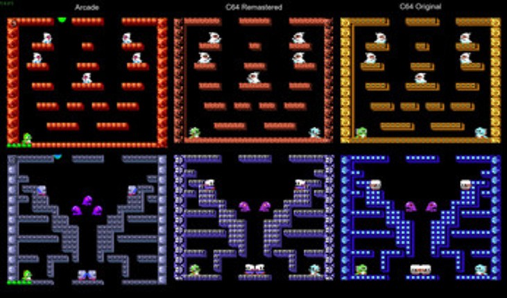 Bubble Bobble C64 Remastered screenshot