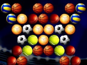 Bubble Shooter Golden Football Image