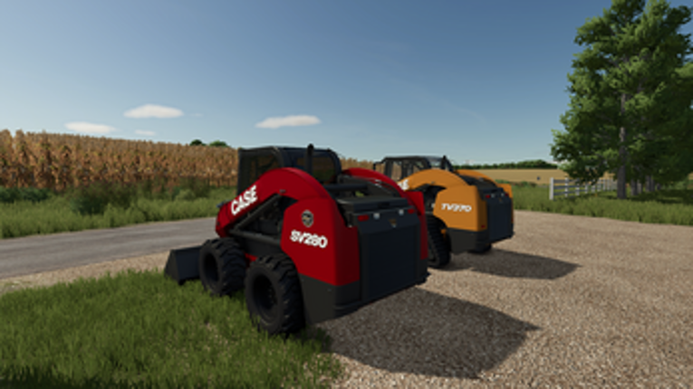 CASE SV280 & TV370 Skidsteer Pack FS25 Image