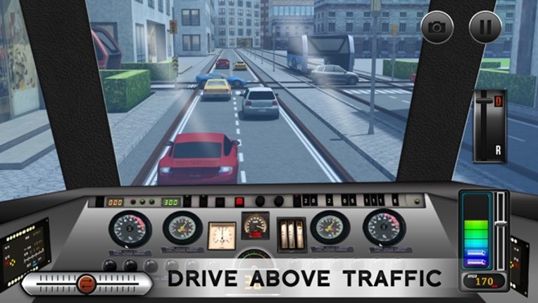 China City Elevated Bus Driving 3D Simulator Game Image