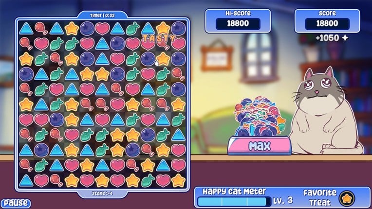 Chowdown Kitty screenshot