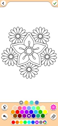 Coloring book 4 girls screenshot