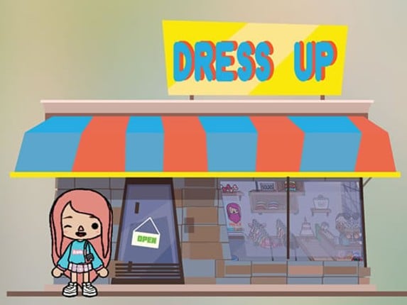 Dress up Toca Boca Fan Game Cover