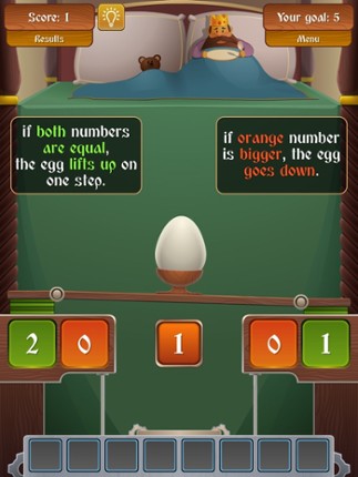 Eggy - bring the egg to the king! Image