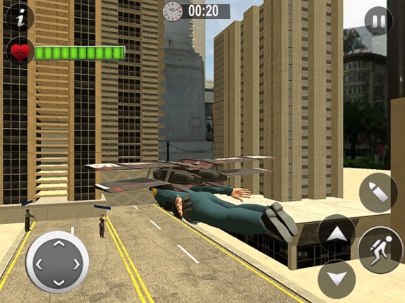 Futuristic Jetpack Battle Sim screenshot