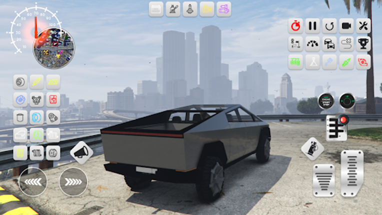 Cybertruck: Electric SUV Rider screenshot