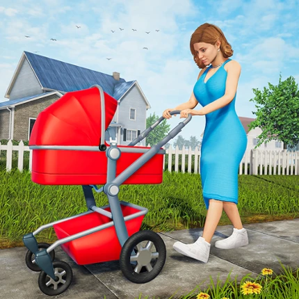Pregnant Mother Baby Care Sim Image